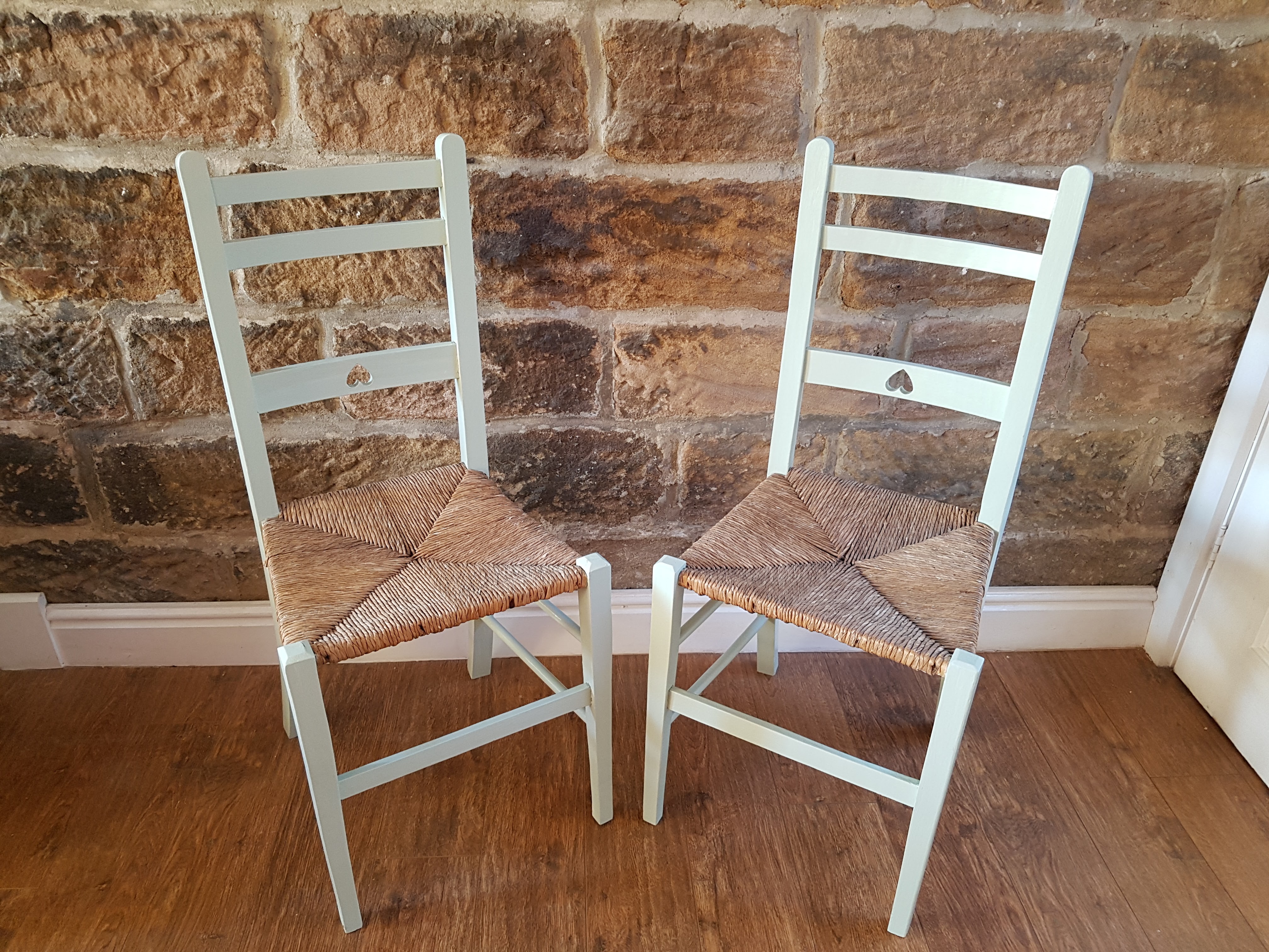 Pair Of Arts Craft Style Chairs Sold Ayupcycle